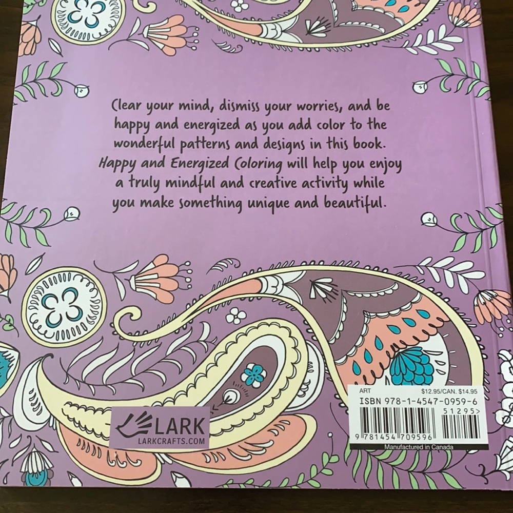 3/$15 The Art of Mindfulness Adult Coloring Book - Picture 2 of 2